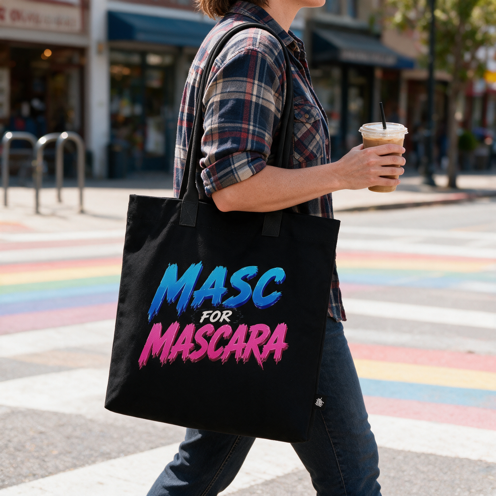 80s Anarchy: Masc for Mascara | Tote Bag
