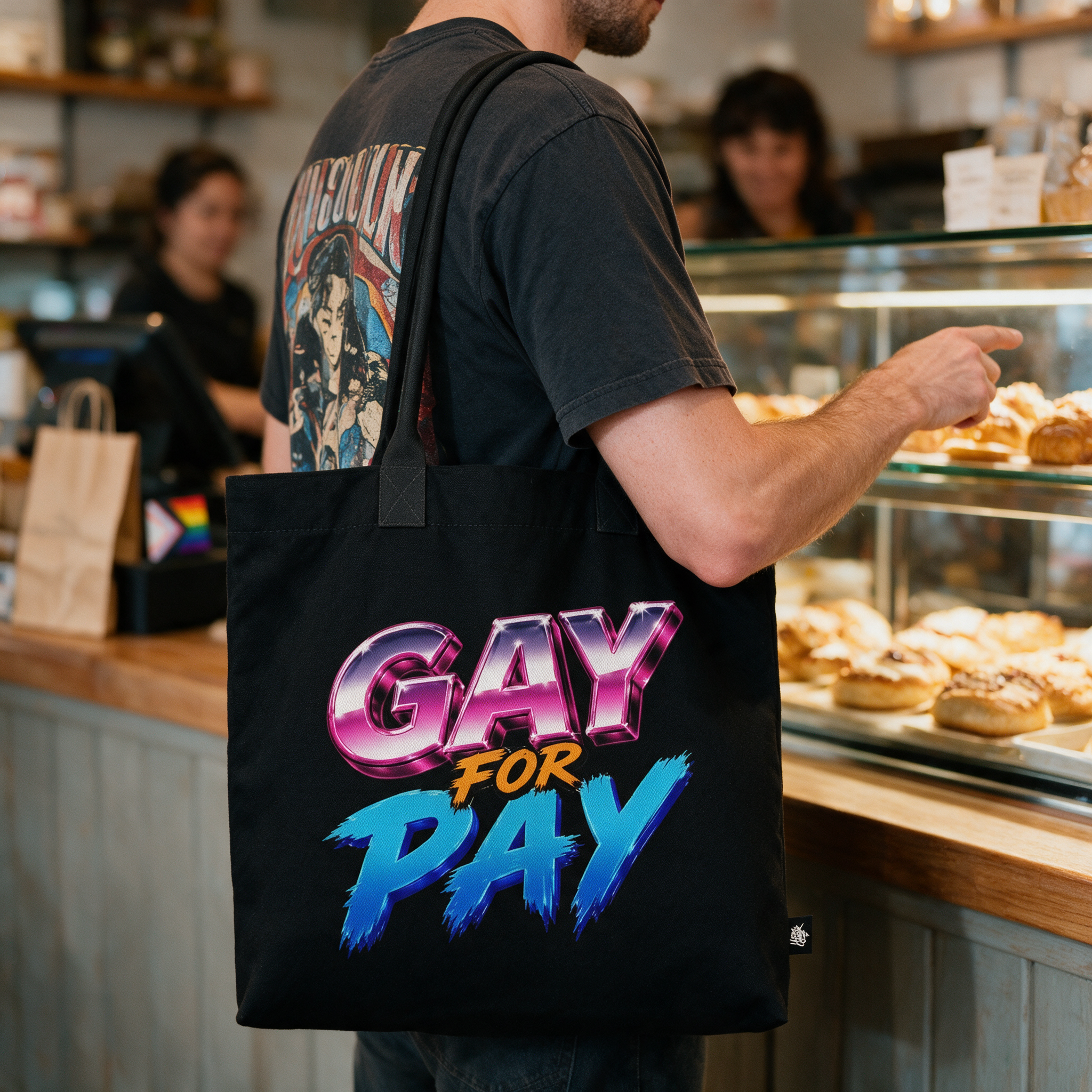 80s Anarchy: Gay for Pay | Tote Bag