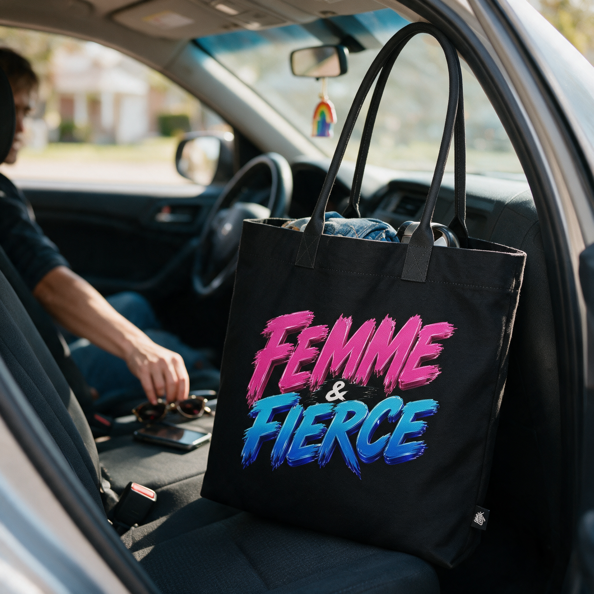 80s Anarchy: Femme & Fierce | Tote Bag