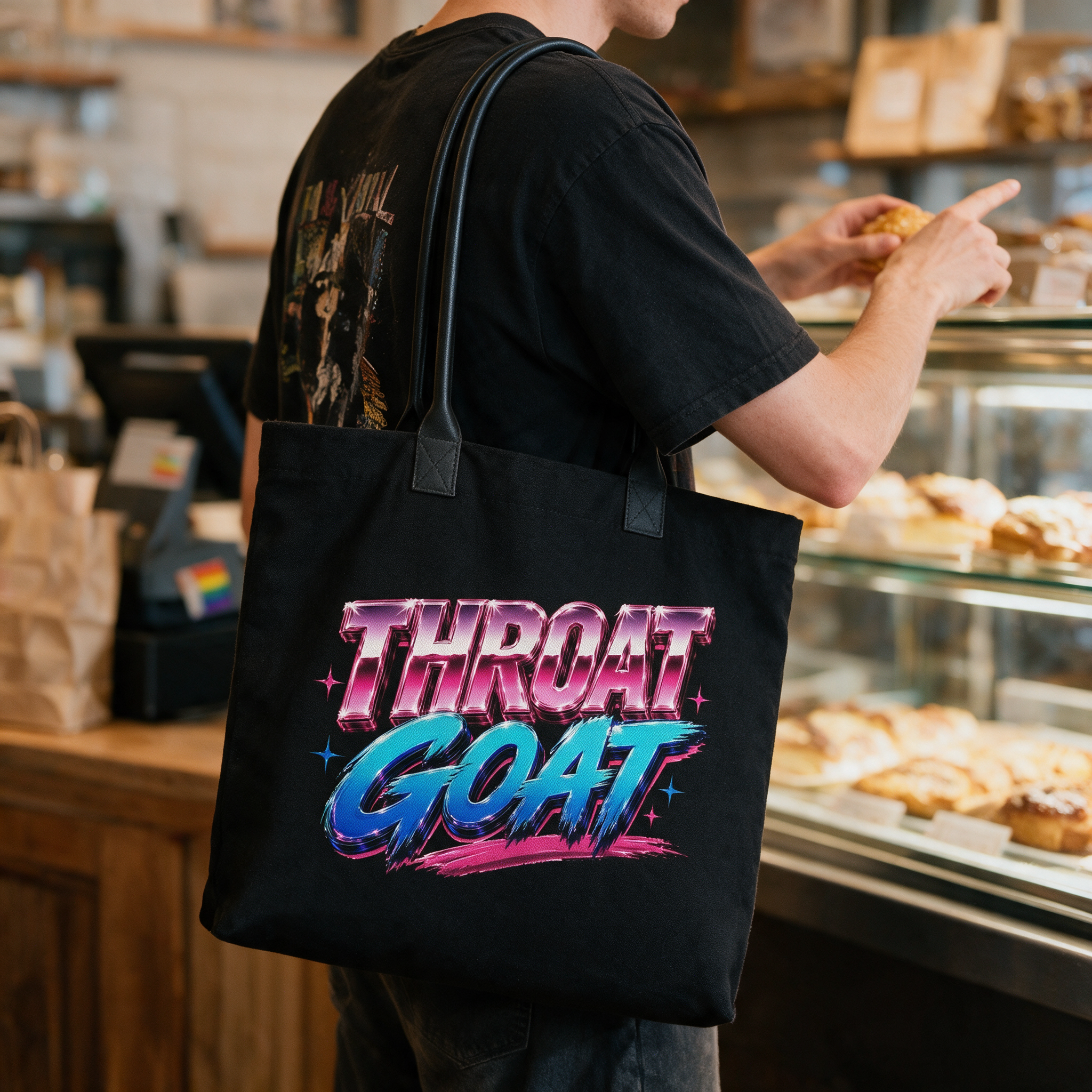 80s Anarchy: Throat Goat | Tote Bag