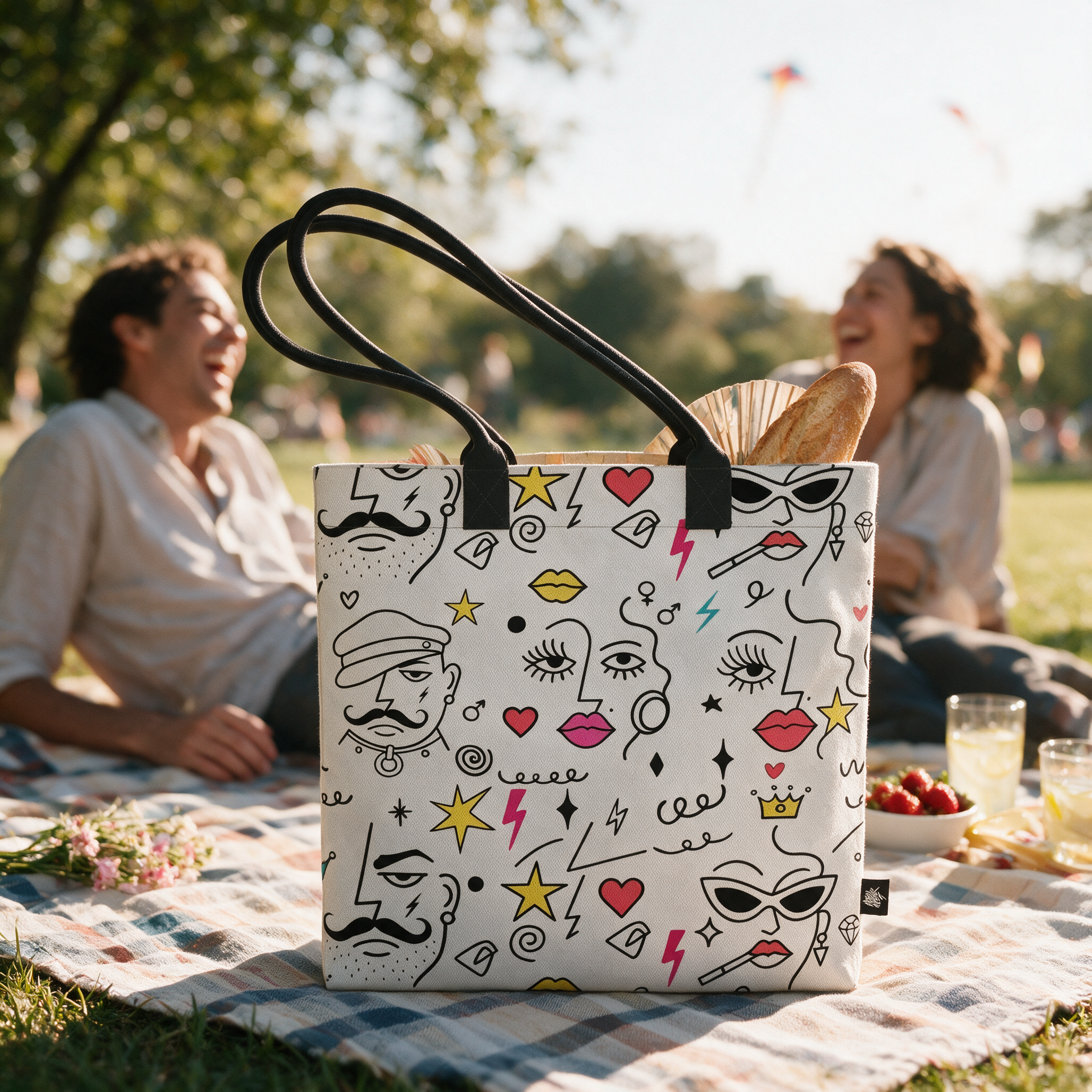 Tote Bag | NQ Universe Pattern: Faggy Queens