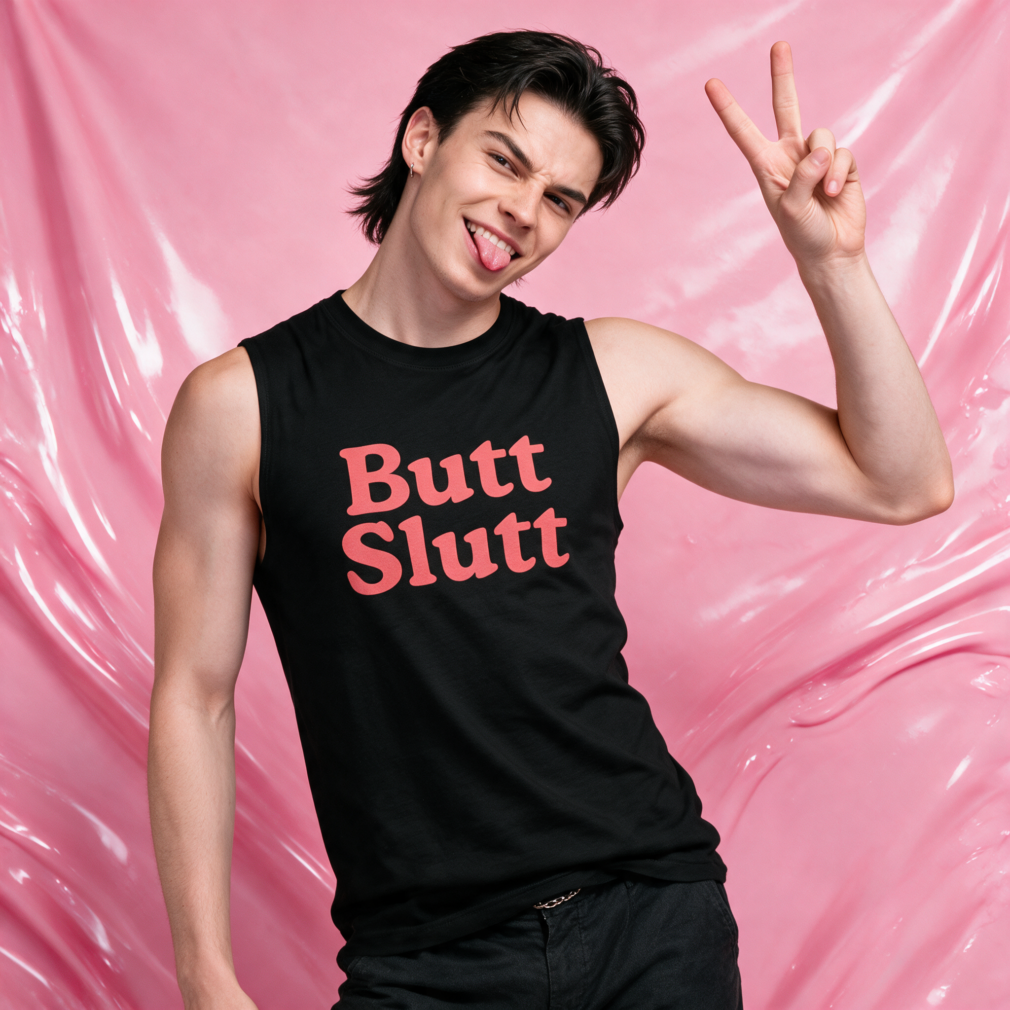 Queer Quotes: Butt Slutt | Muscle Tee