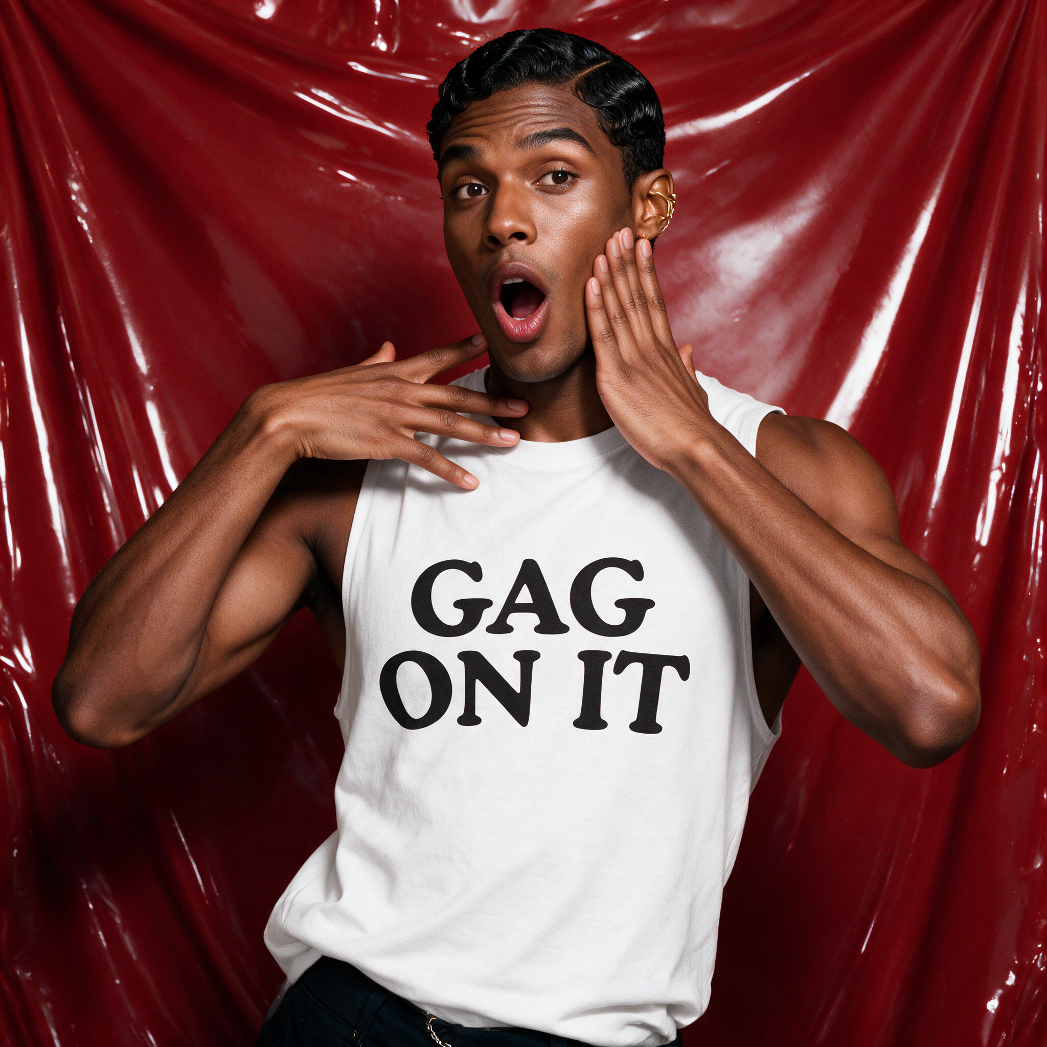 Queer Quotes: Gag on it | Muscle Tee