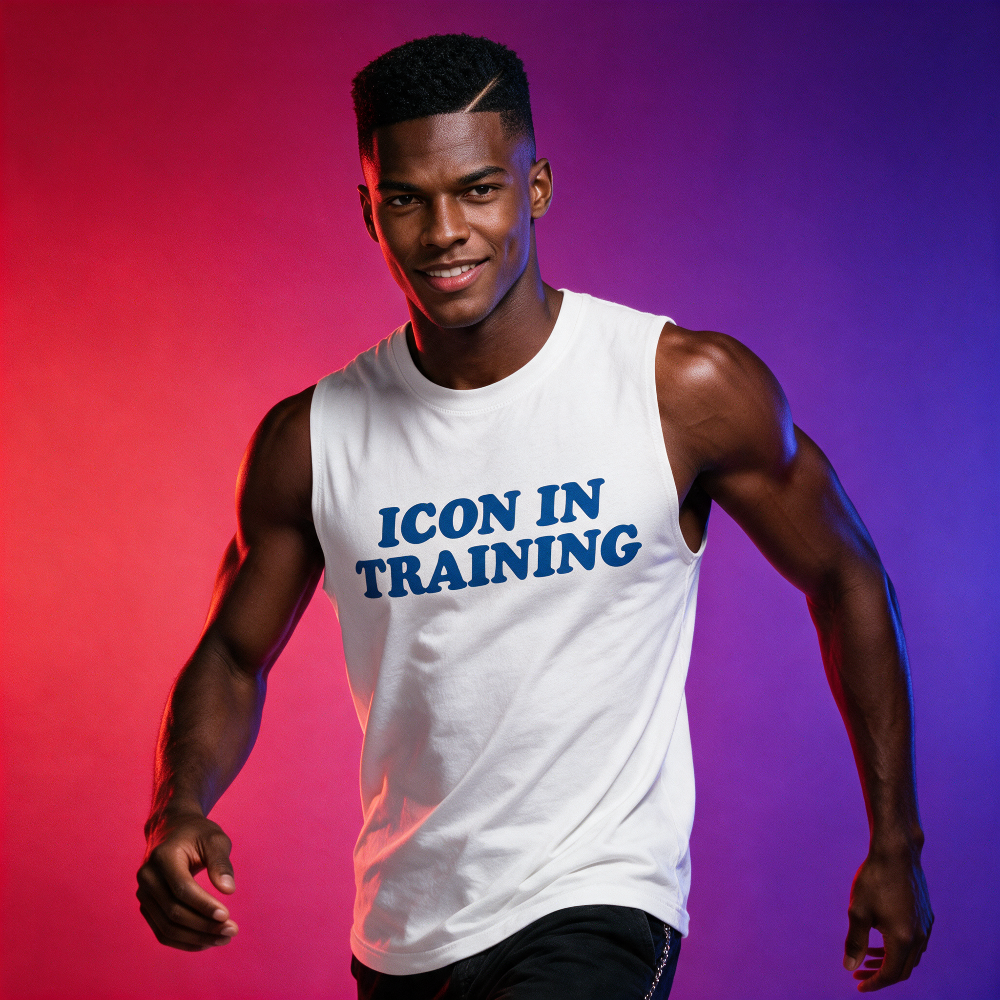 Queer Quotes: Icon in Training | Muscle Tee