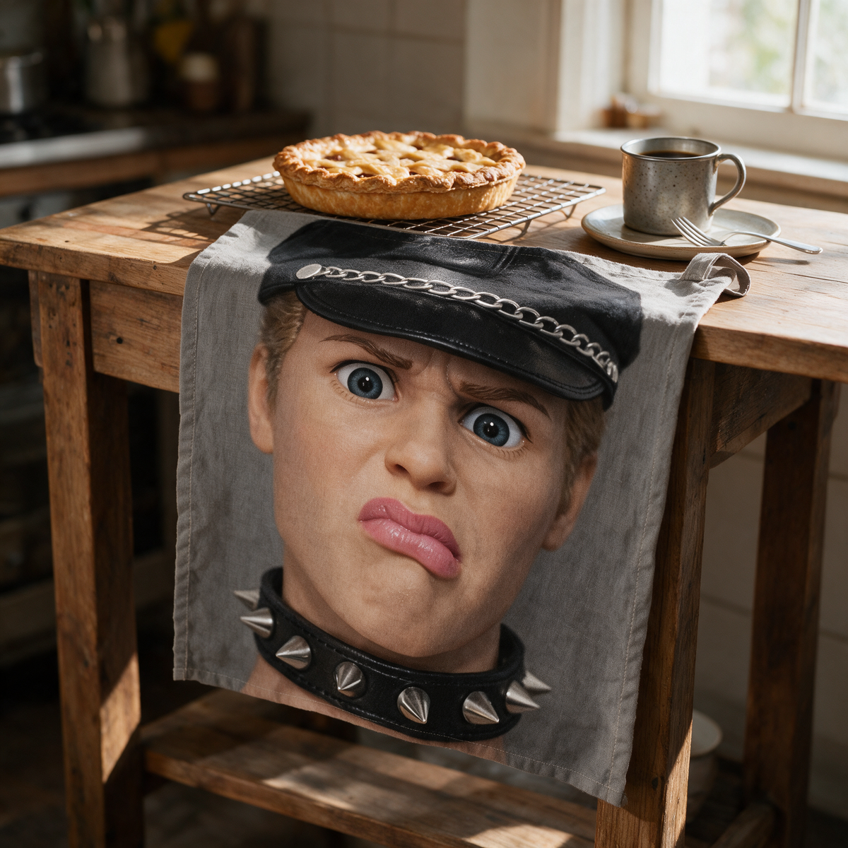 Tea Towels | Hot Mess: Kenny Biker