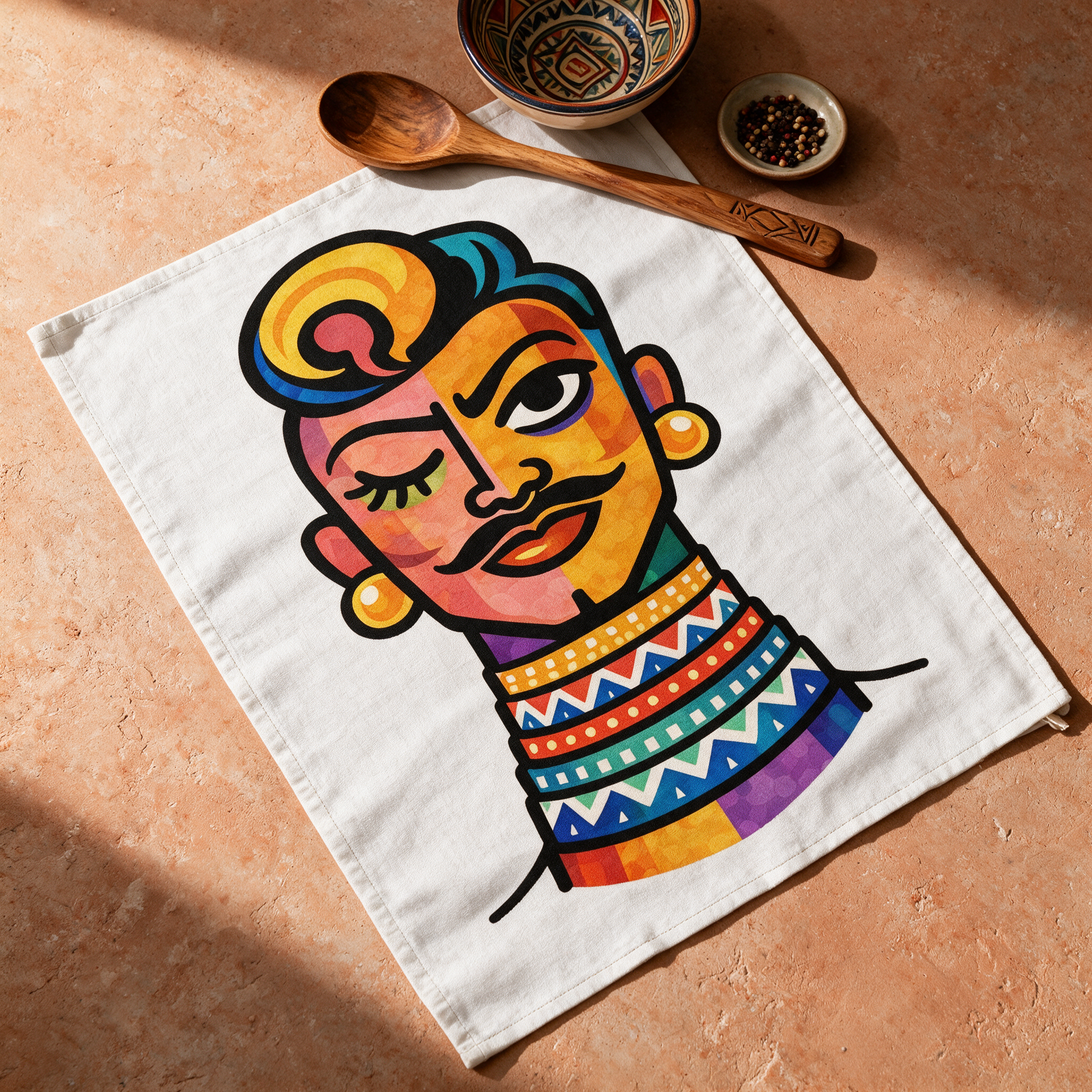 Tea Towels | Proud Portraits: Ndebele