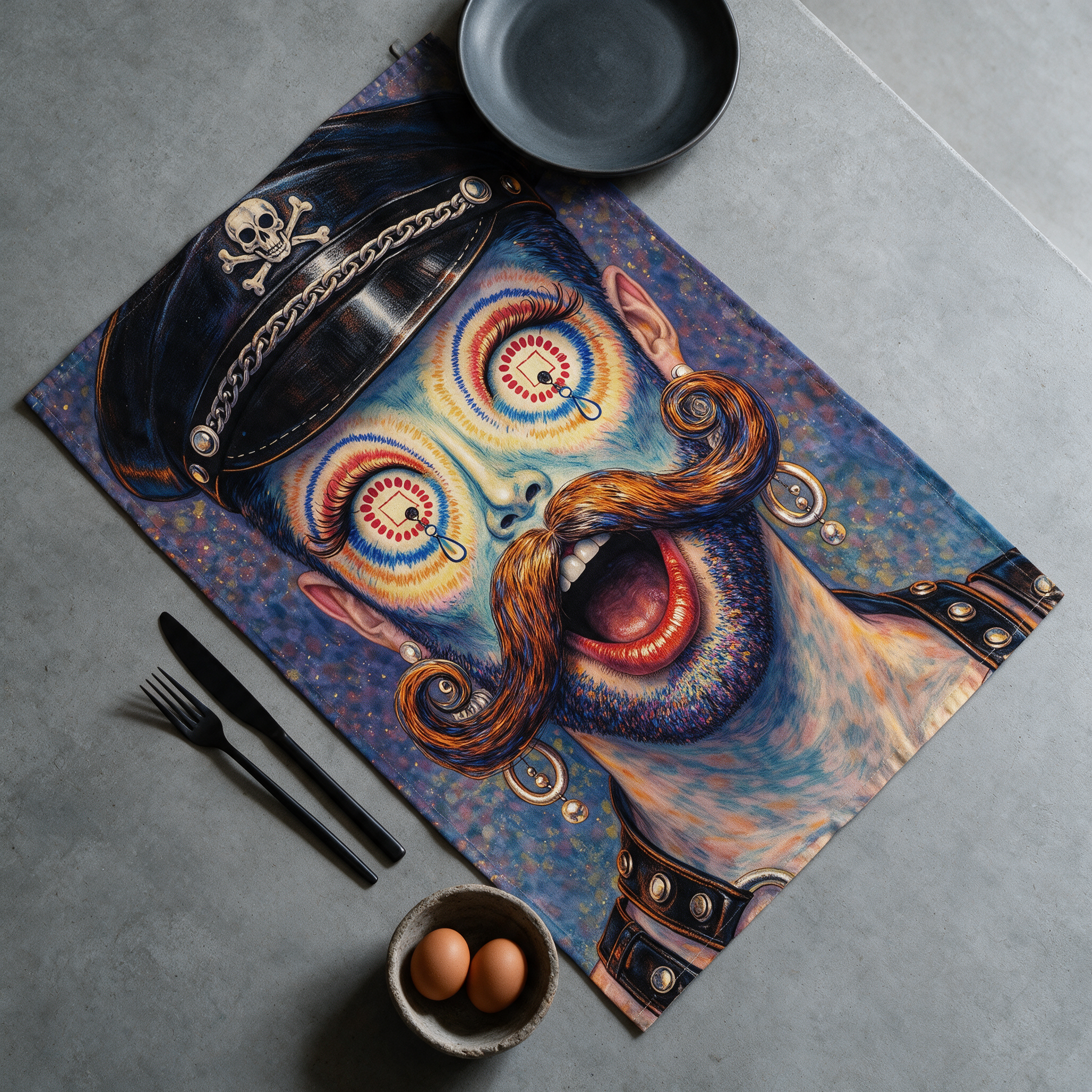 Icons on Acid: Command & Collapse | Tea Towels