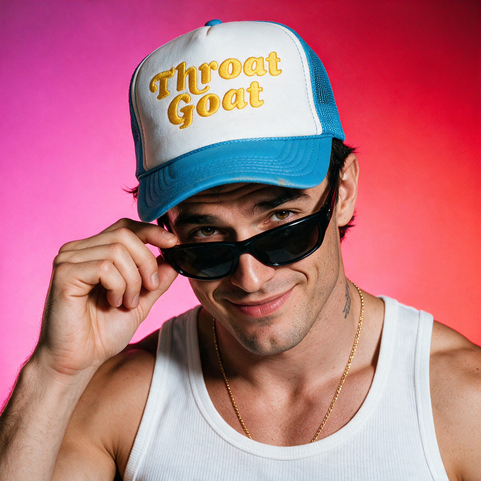 Throat Goat | Foam Trucker Cap