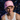 2 Pump Chump trucker cap in pink, studio mockup