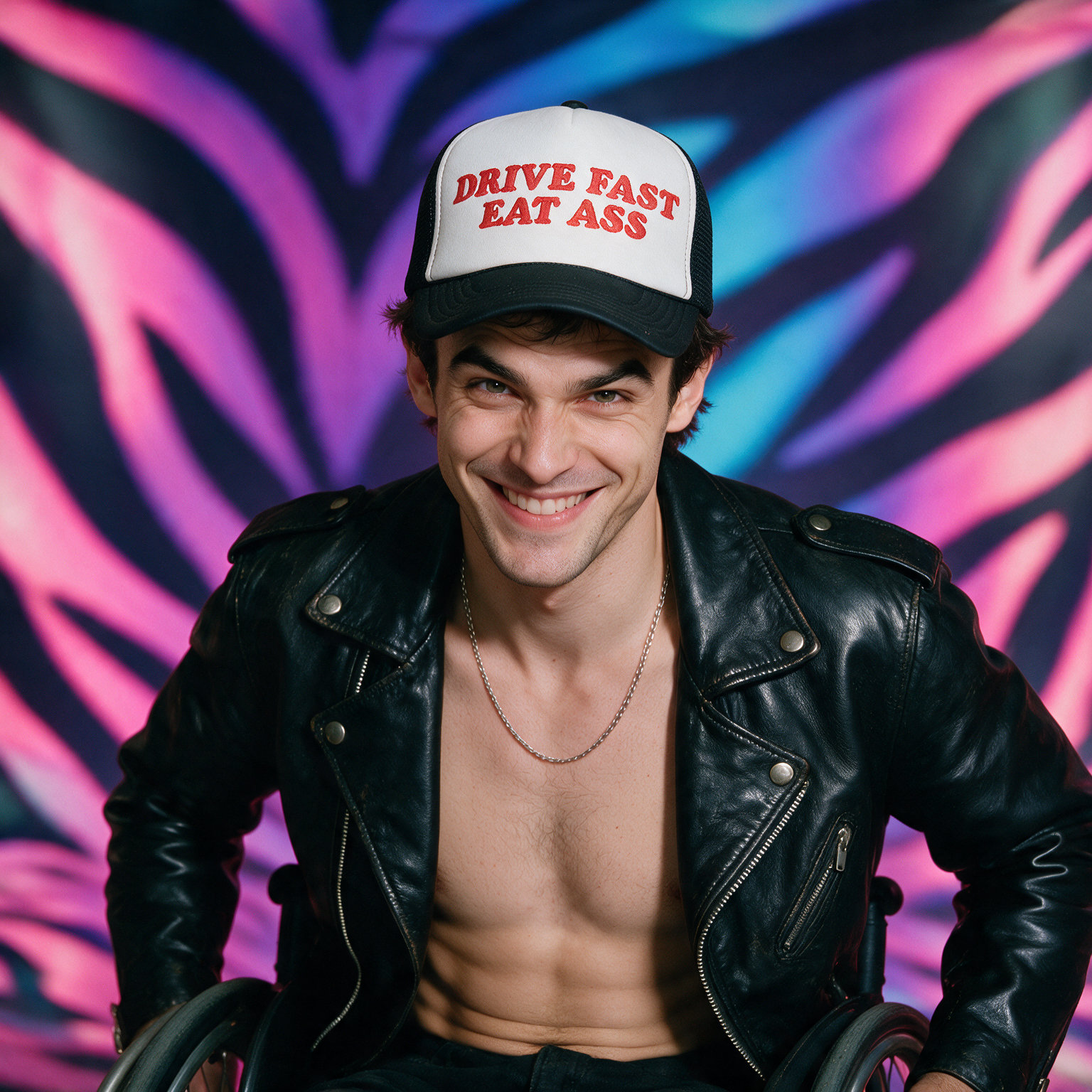 DRIVE FAST EAT ASS | Foam Trucker Cap