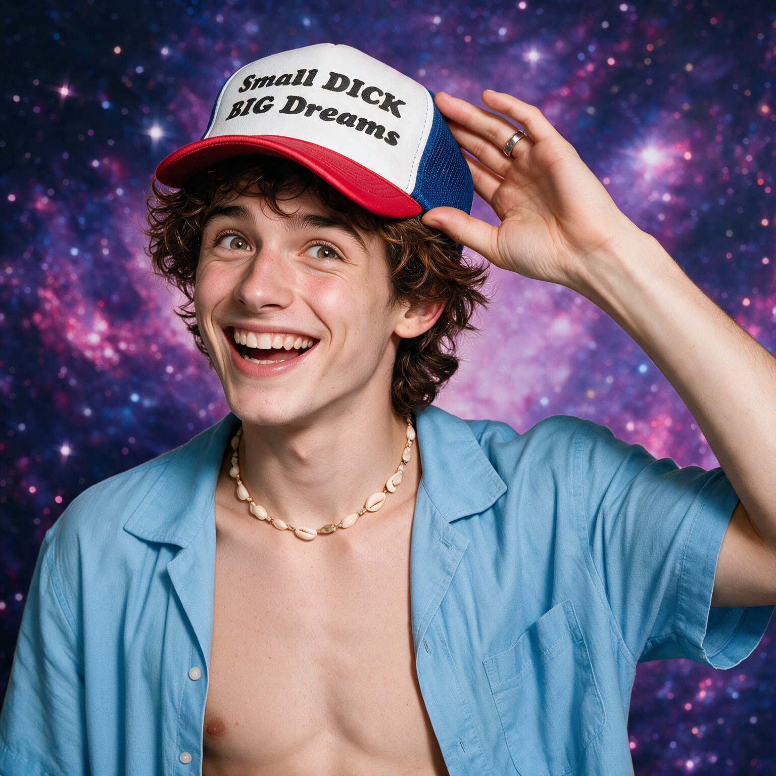 Small Dick Big Dreams | Foam Trucker Cap
