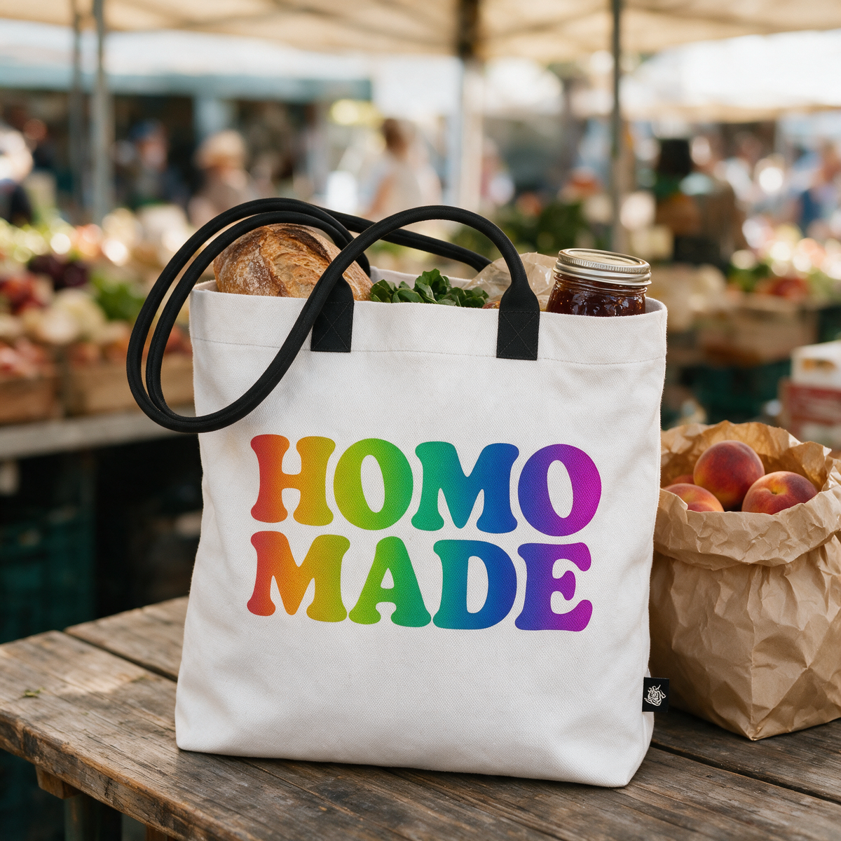 Queer Quotes: Homo Made | Tote Bag