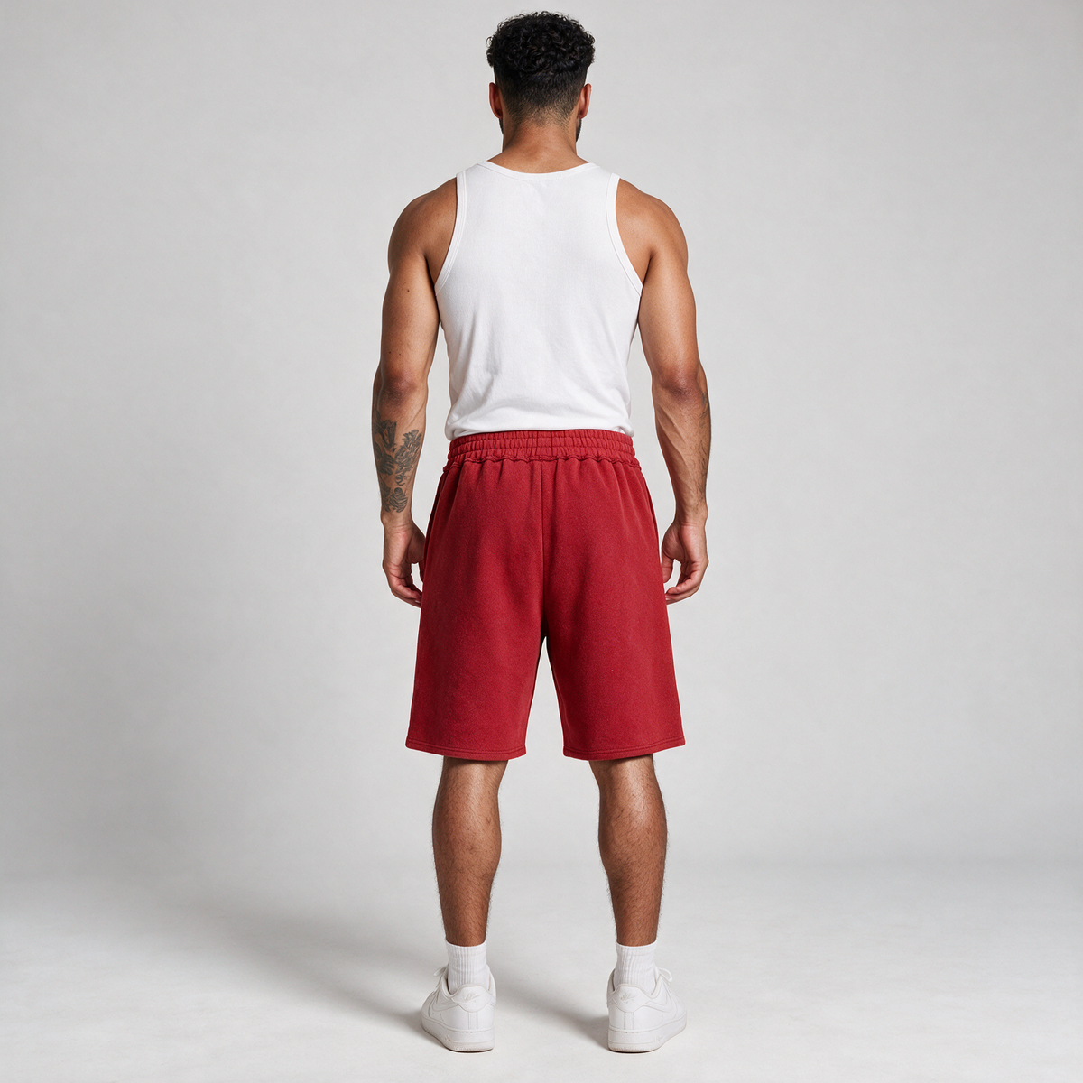 Fabulari | Unisex Raw Edge Fleece Shorts