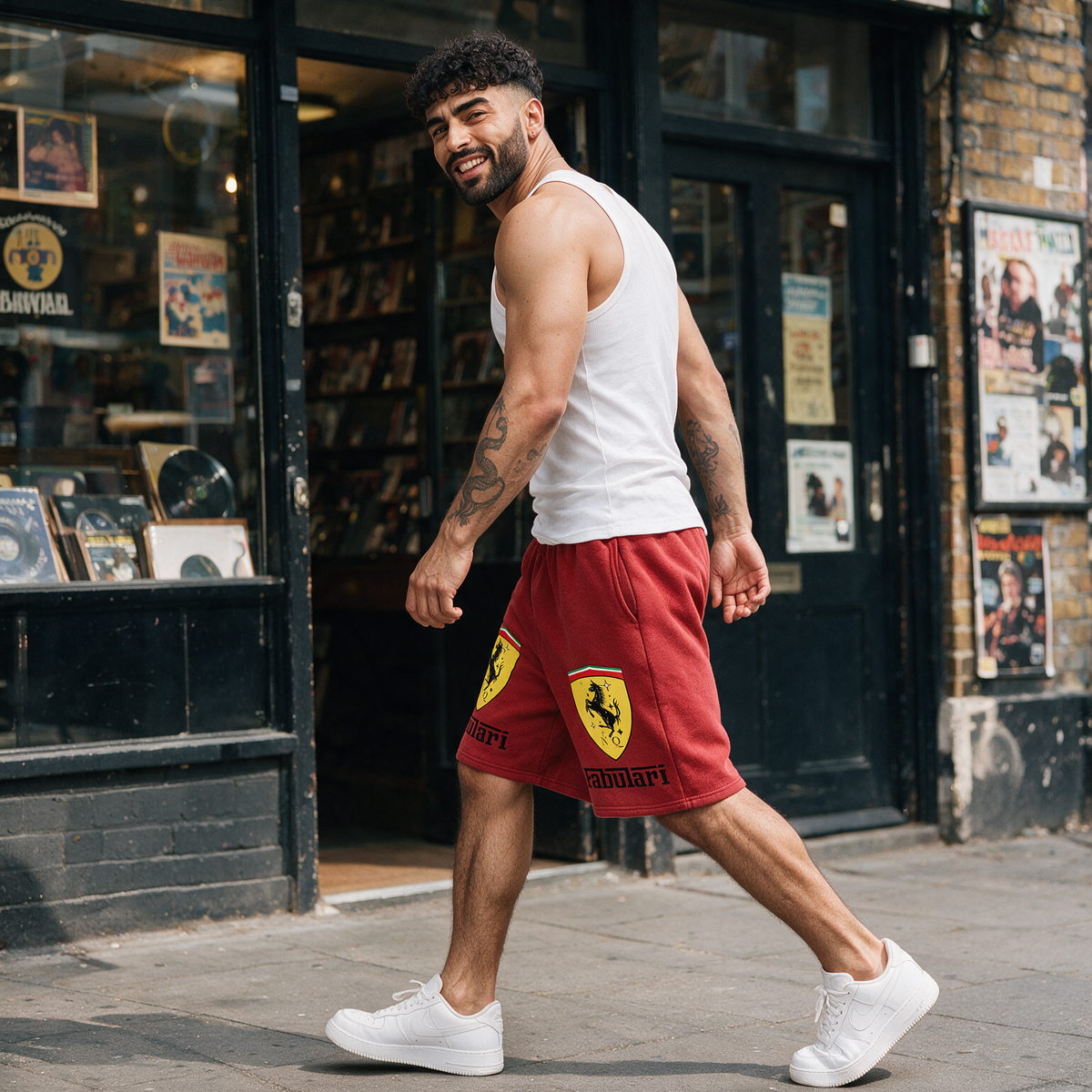 Fabulari | Unisex Raw Edge Fleece Shorts