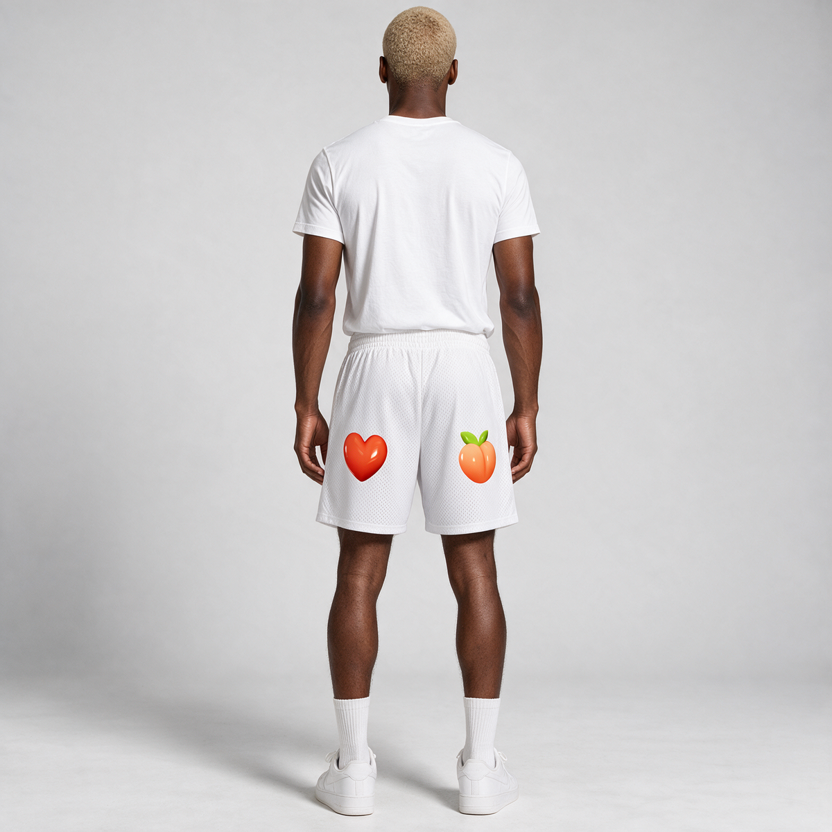 Heart Big Boys | Mesh Drawstring Shorts