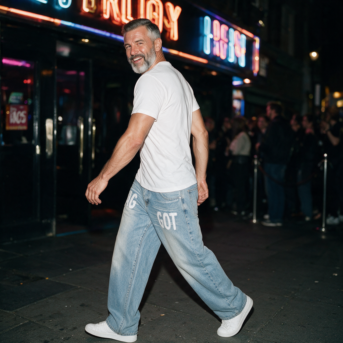F*GGOT | Enzyme Wash Wide Leg Jeans