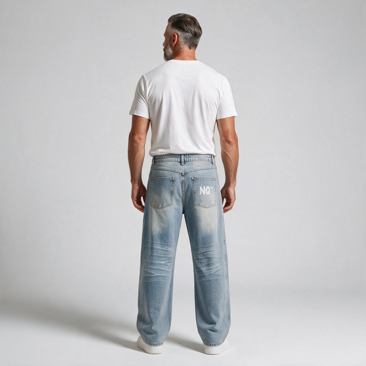 F*GGOT | Enzyme Wash Wide Leg Jeans