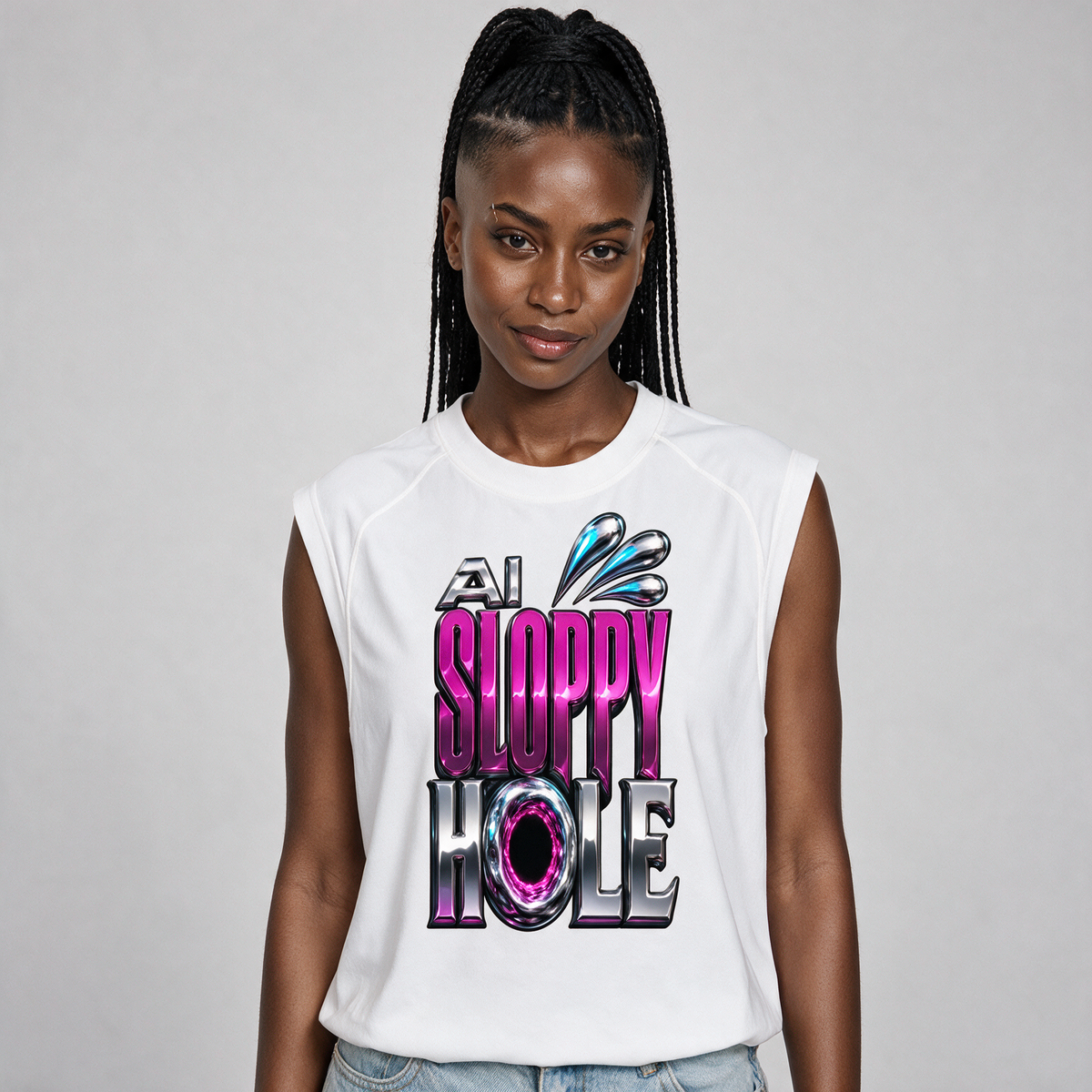 AI Sloppy Hole | Sorona Quick-Dry Cooling Tank Top
