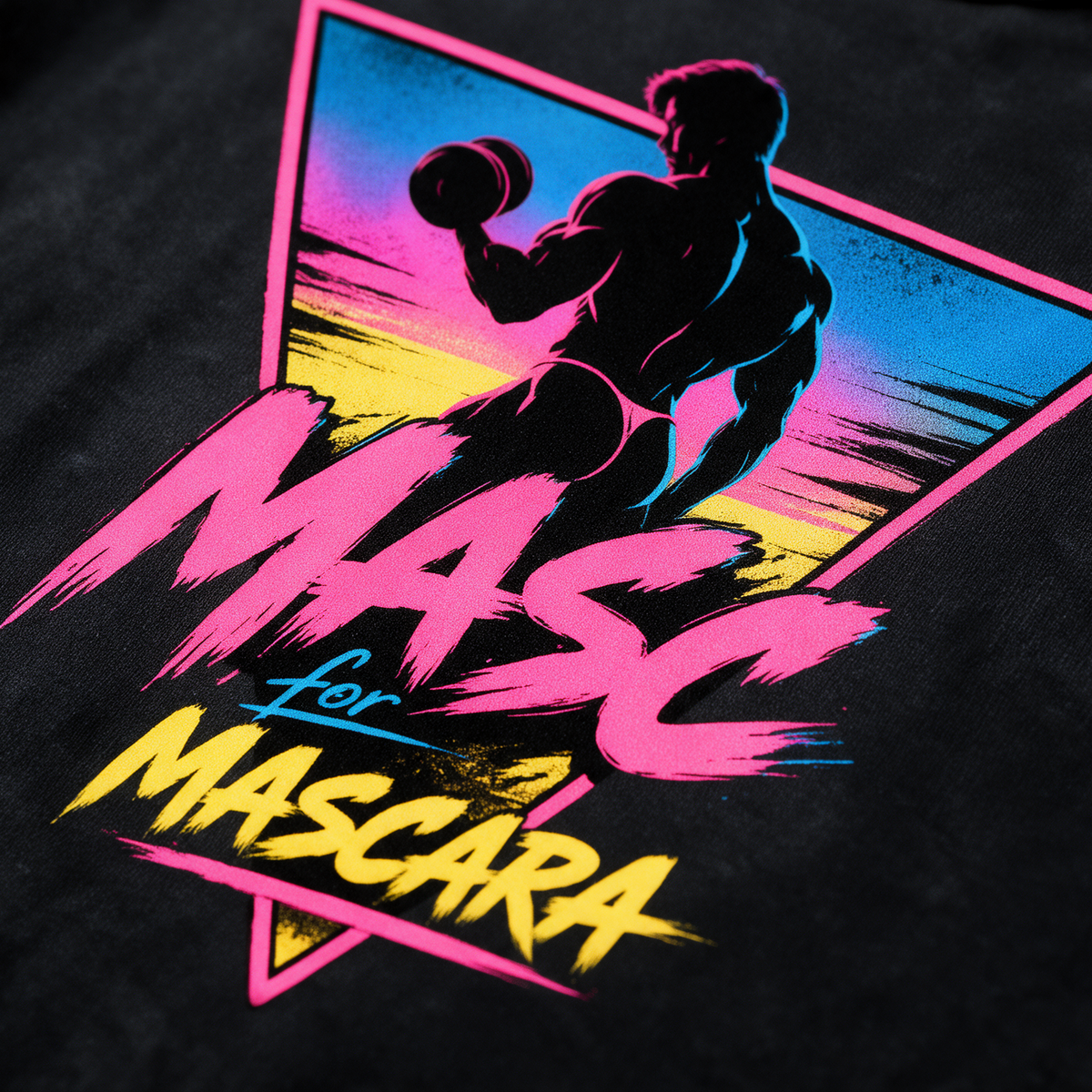 Masc for Mascara 80's Edition | Raw Edge Cotton Tank Top