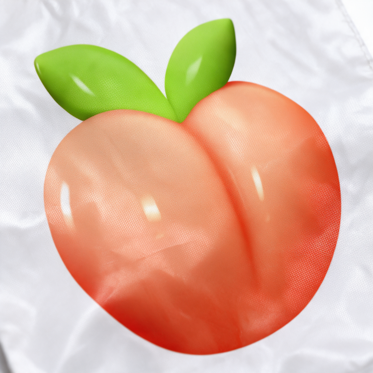 Peachy | Parachute Shopping Bag