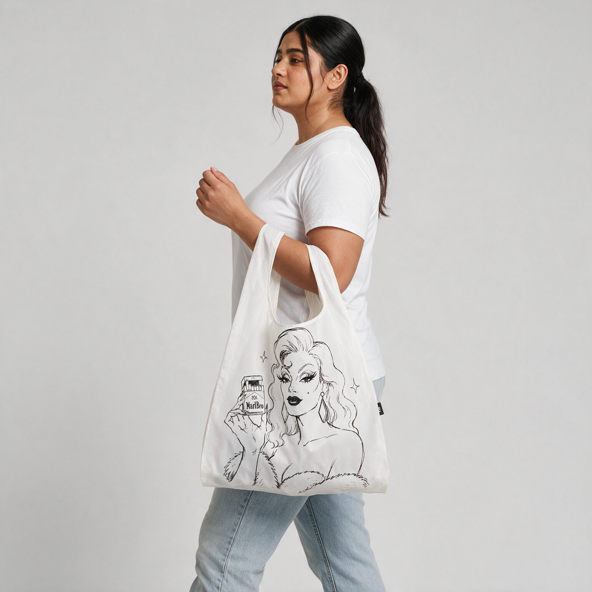 Femme Fatale | Parachute Shopping Bag