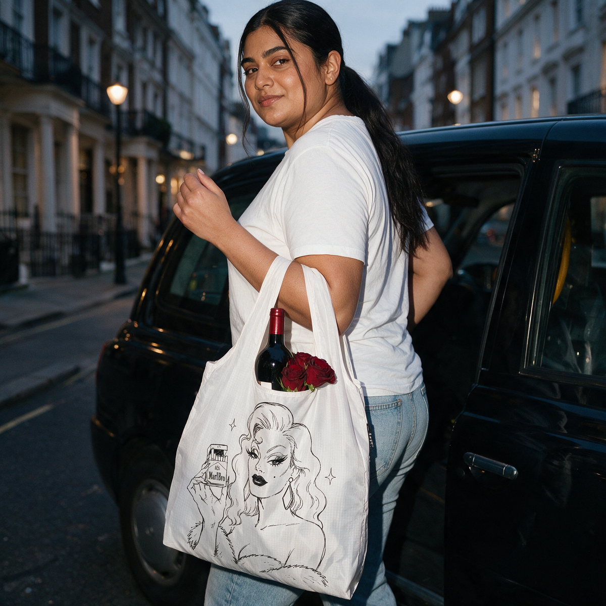 Femme Fatale | Parachute Shopping Bag