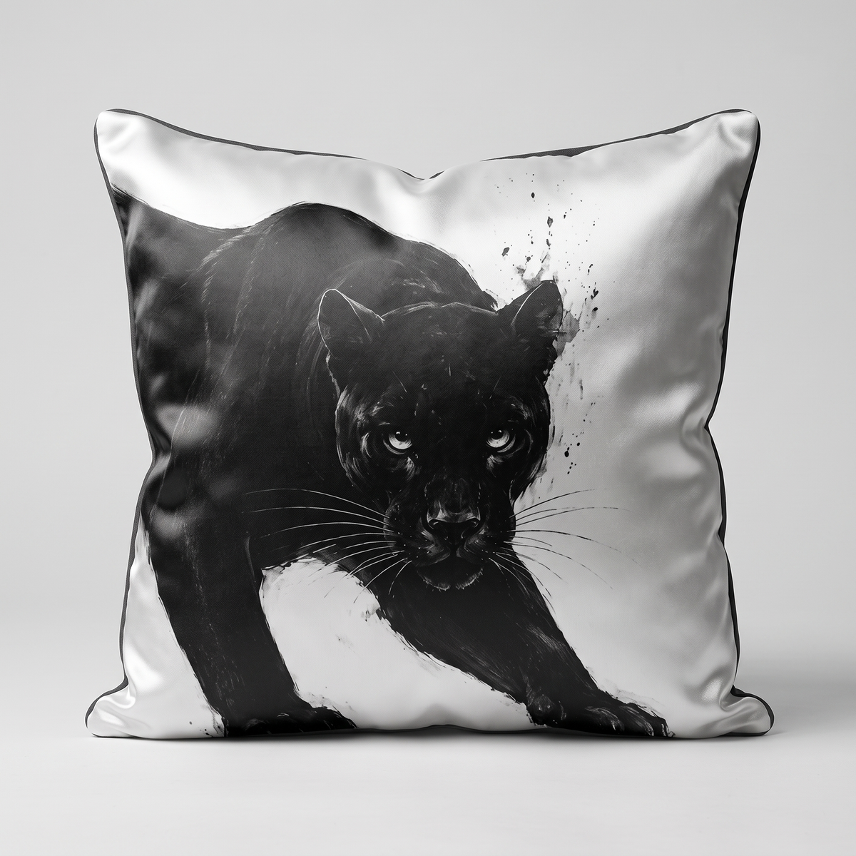 Black Panther (Head) | Silk Cushion