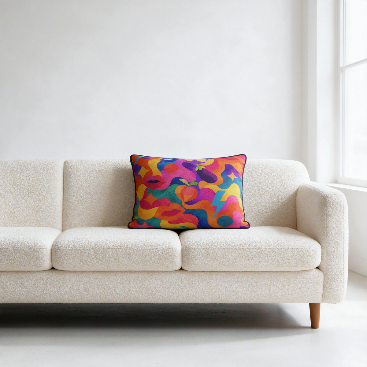 Emoji Camo | Cushion