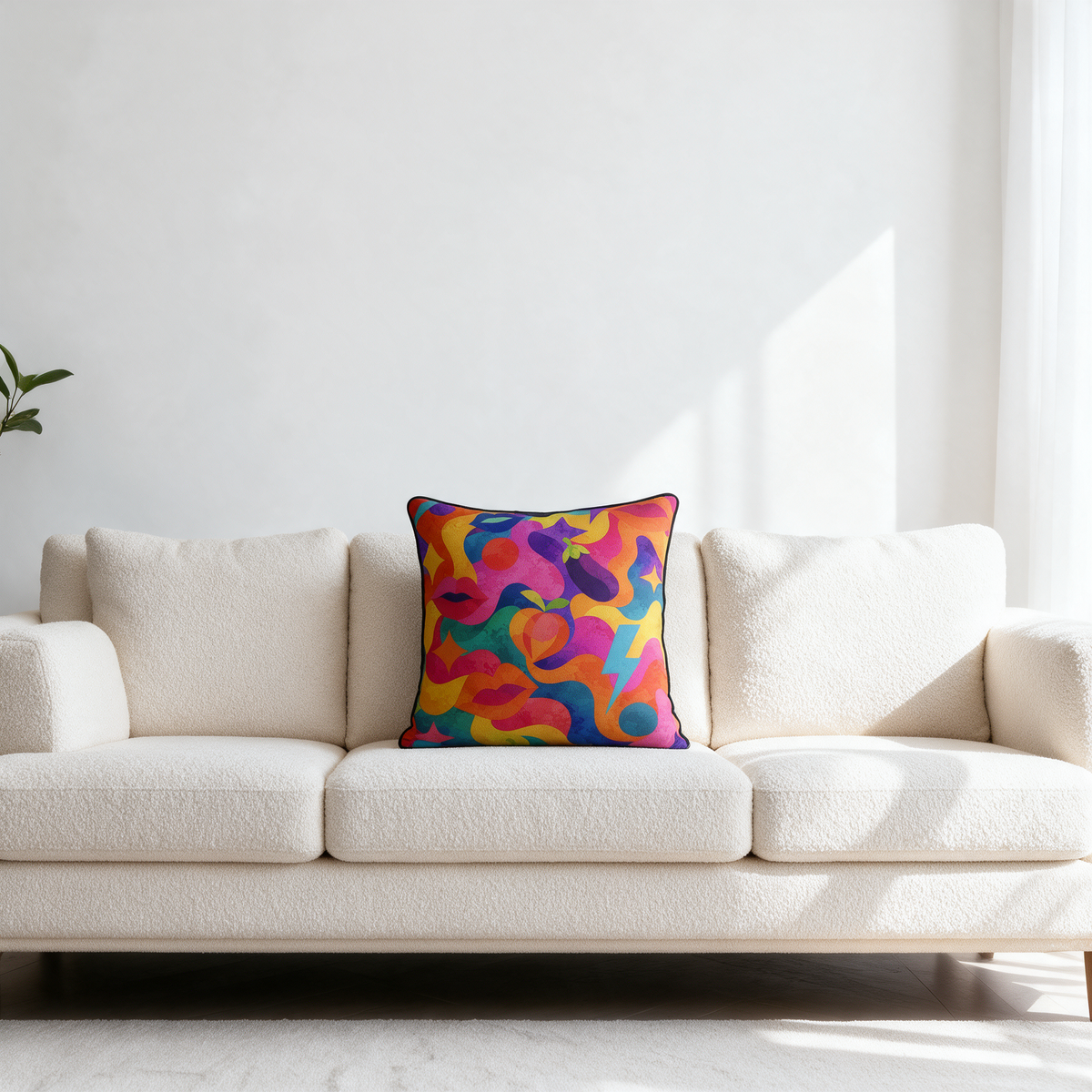 Emoji Camo | Cushion