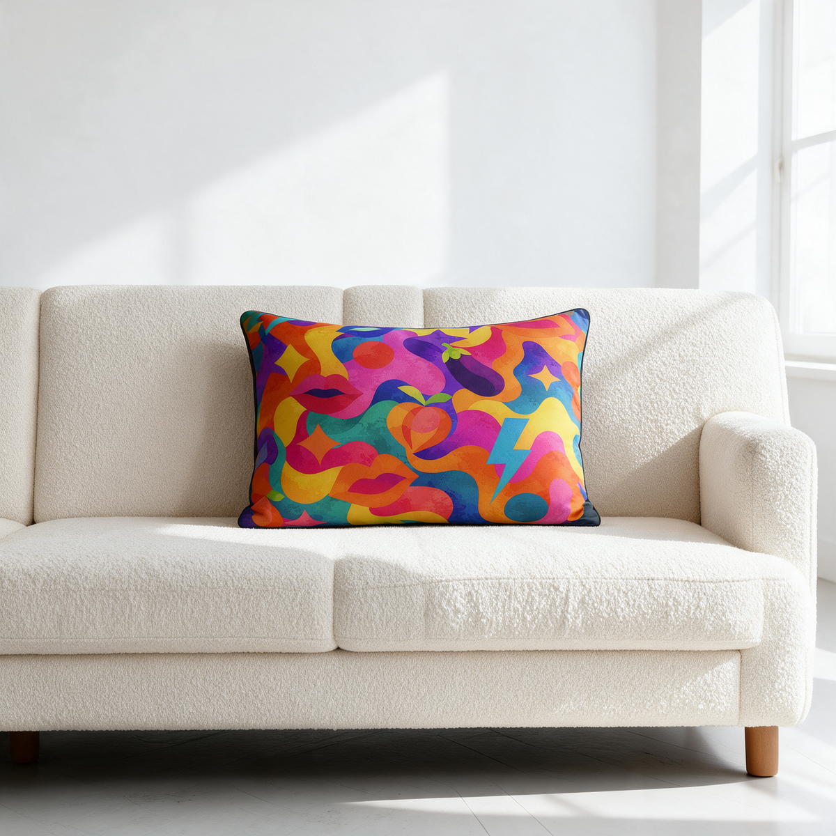 Emoji Camo | Cushion