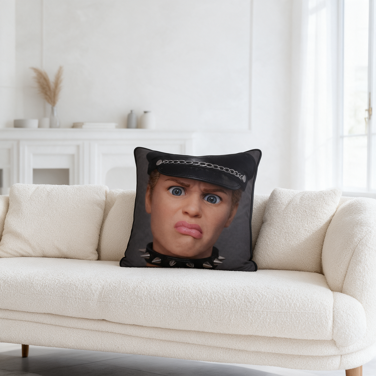Kenny: Warm Leatherette | Cushion