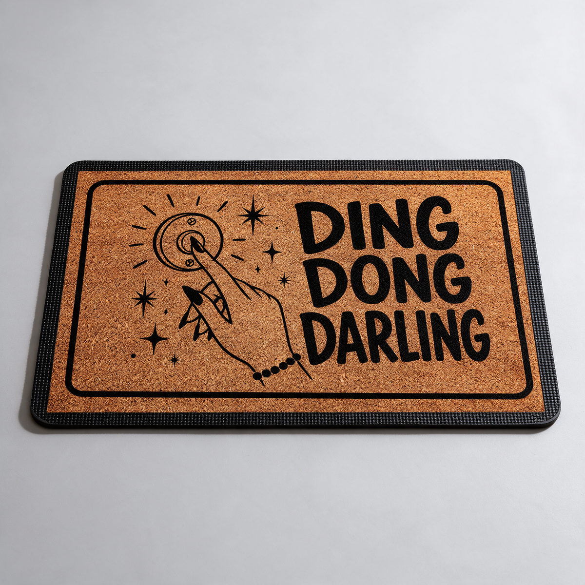 Ding Dong Darling | Door Mat
