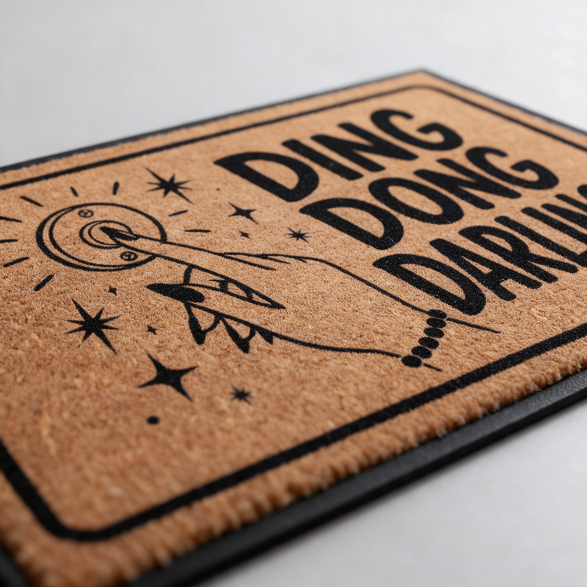 Ding Dong Darling | Door Mat