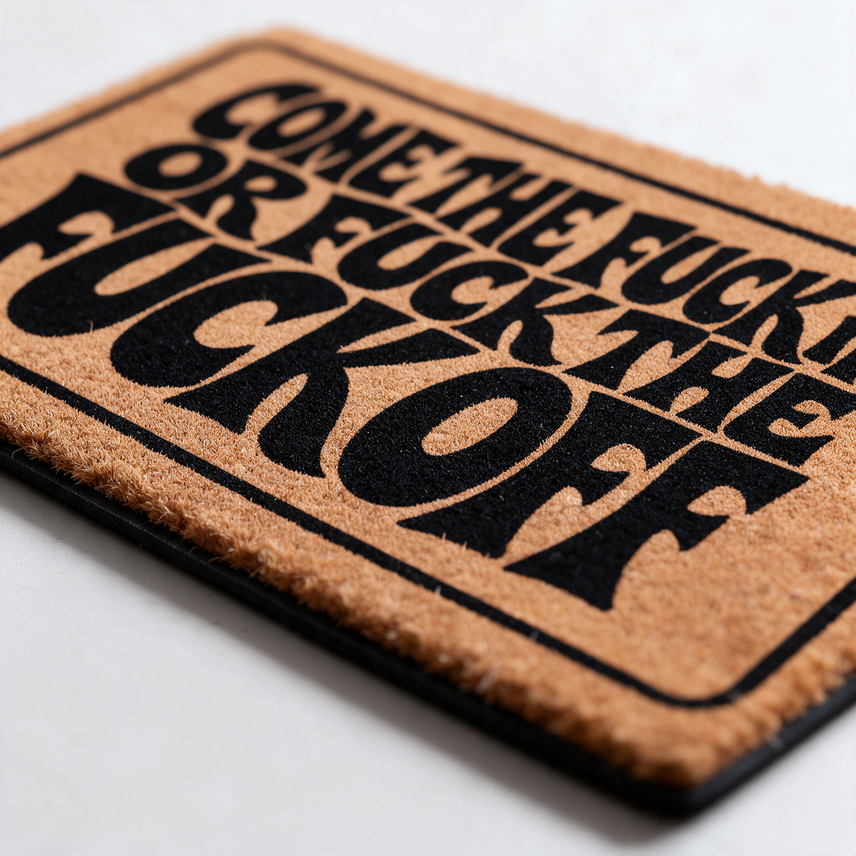 Come The Fuck In ... | Door Mat