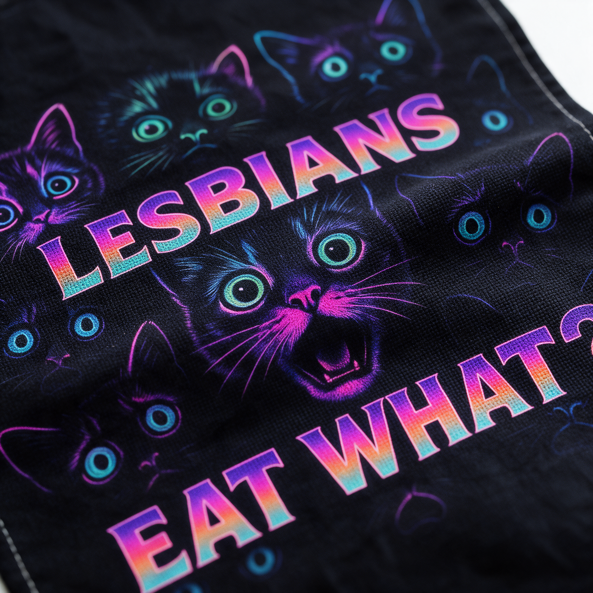 Lesbians Eat What? | Tea Towel