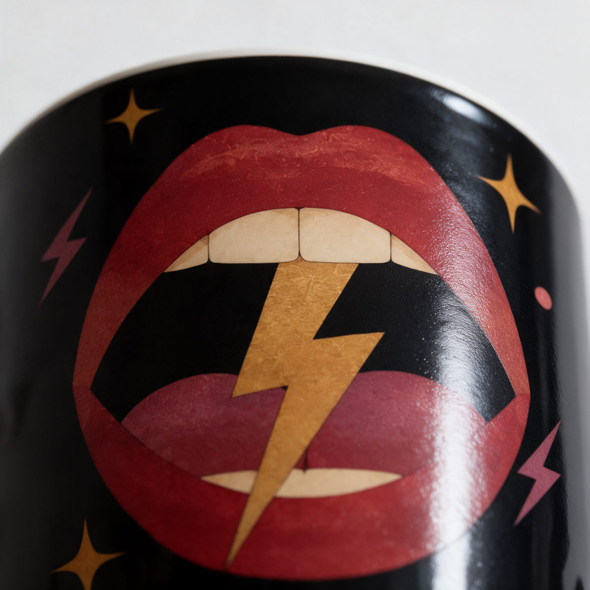 Open Wide (Lightning) | Builders Mug