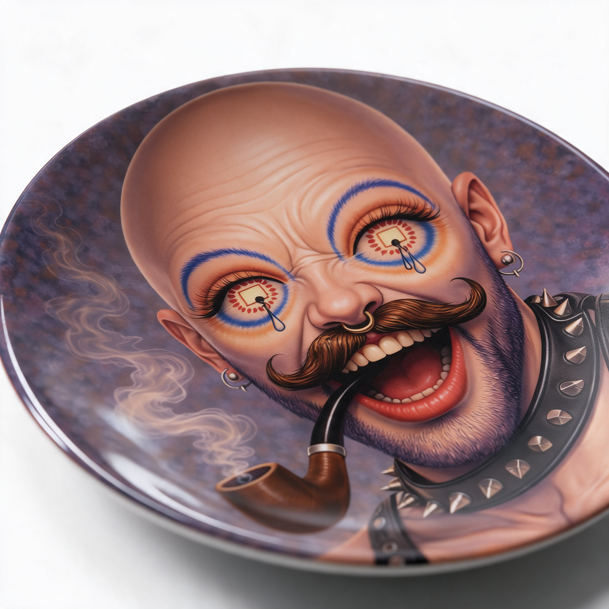 Smoke & Sin | China Plate