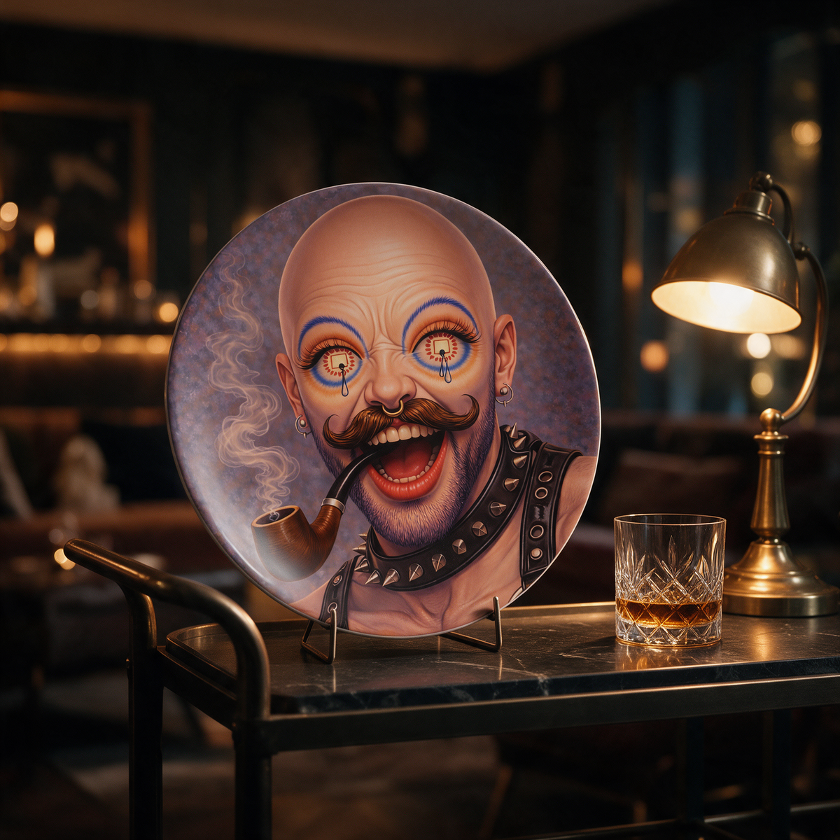 Smoke & Sin | China Plate