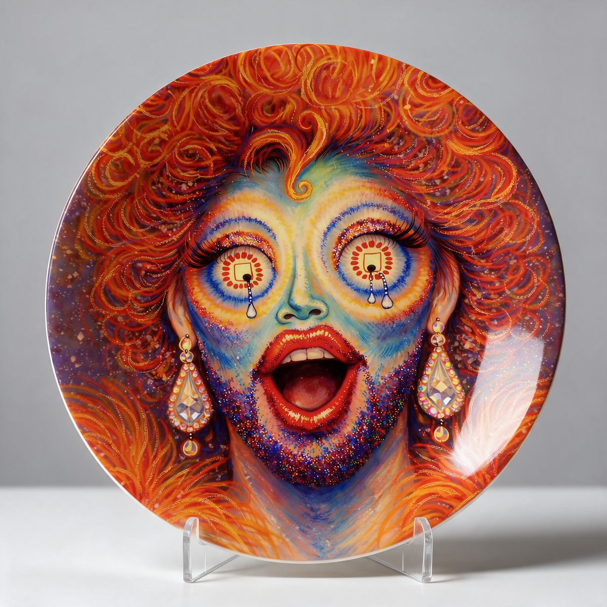 Divine Meltdown | China Plate