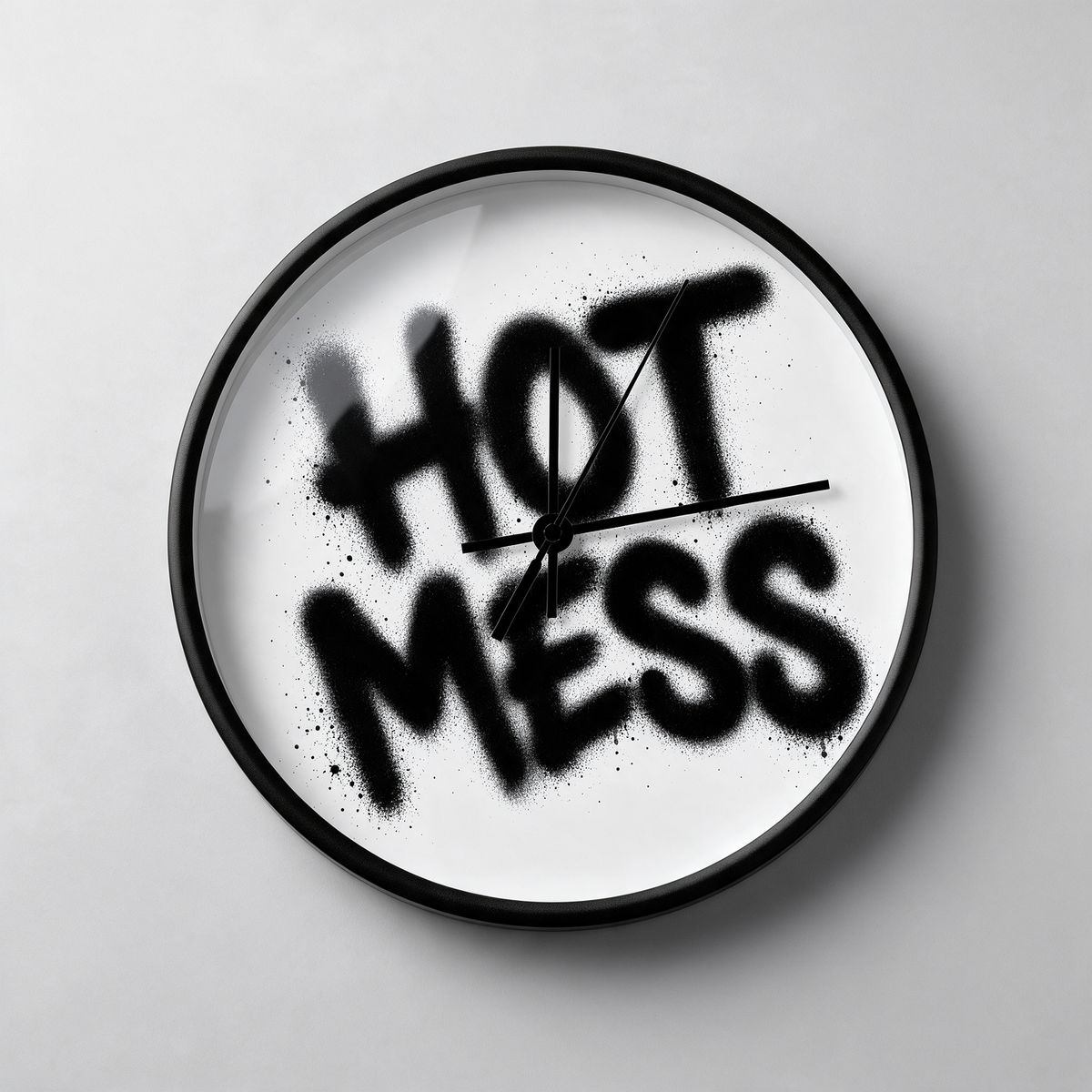 HOT MESS | Wall Clock
