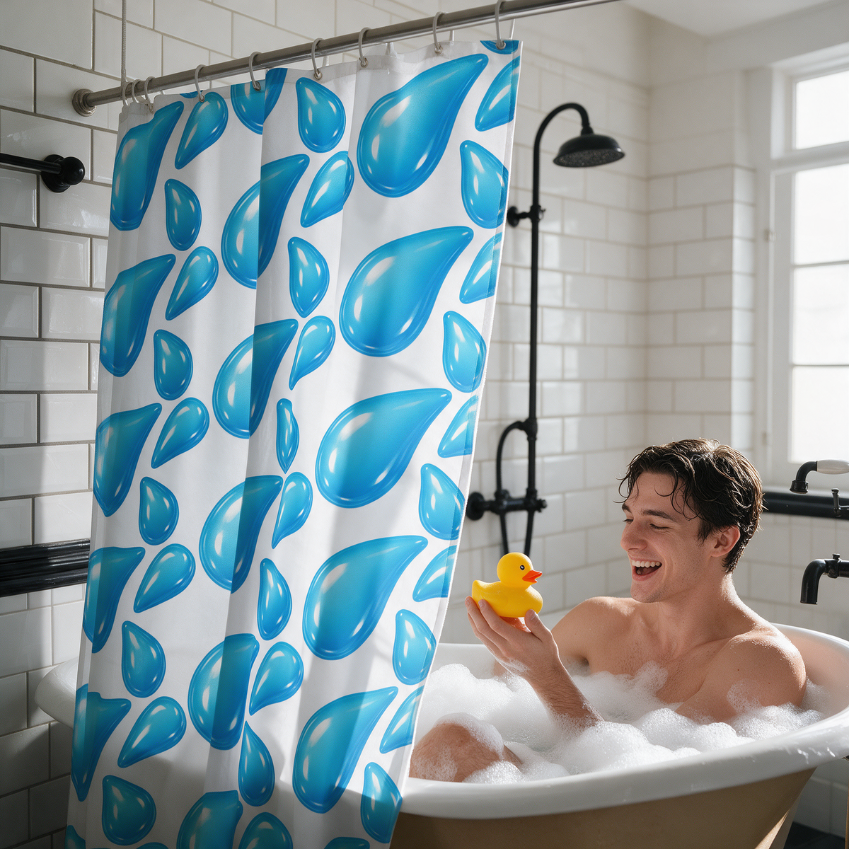 Squirter | Shower Curtain