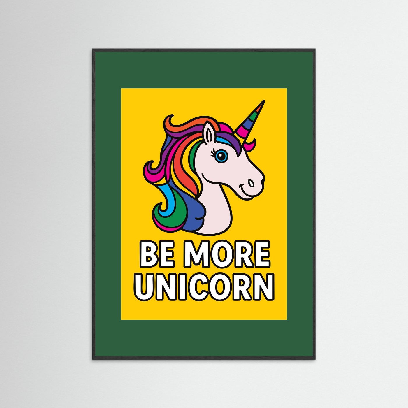 Be More Unicorn | Fine Art Paper