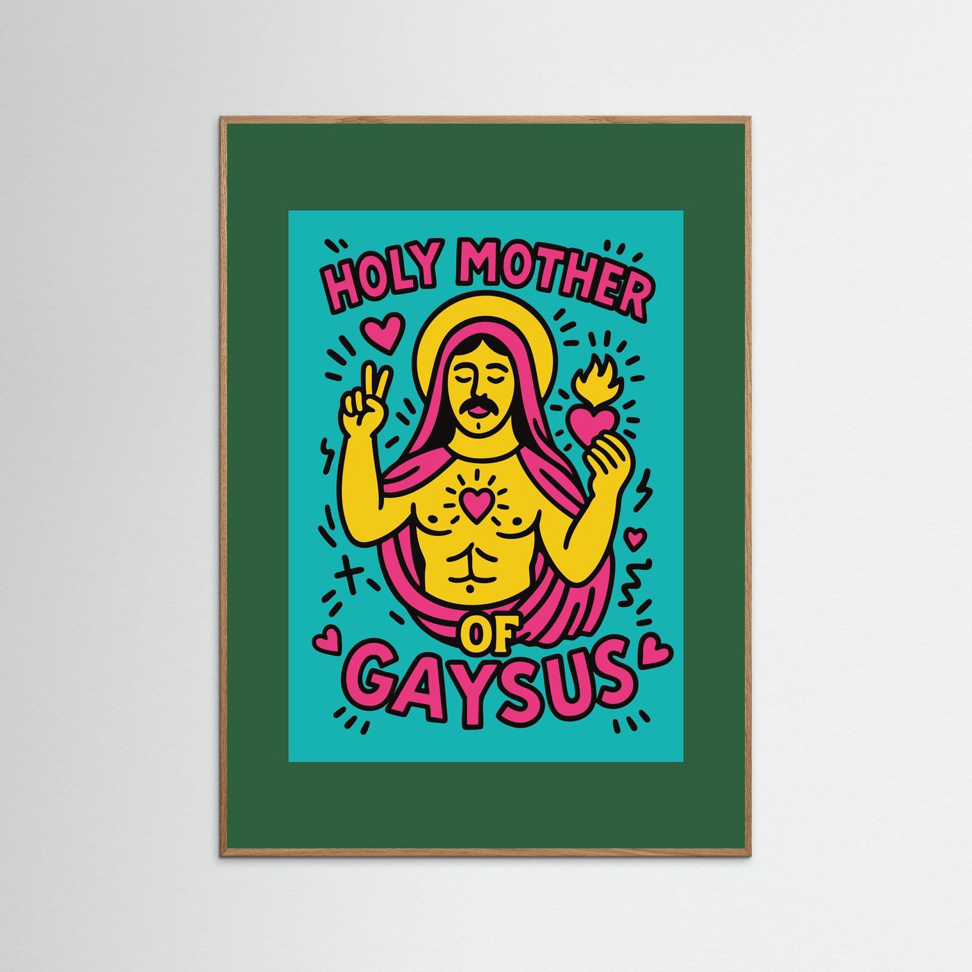 [] Holy Mother of Gaysus | Fine Art Paper