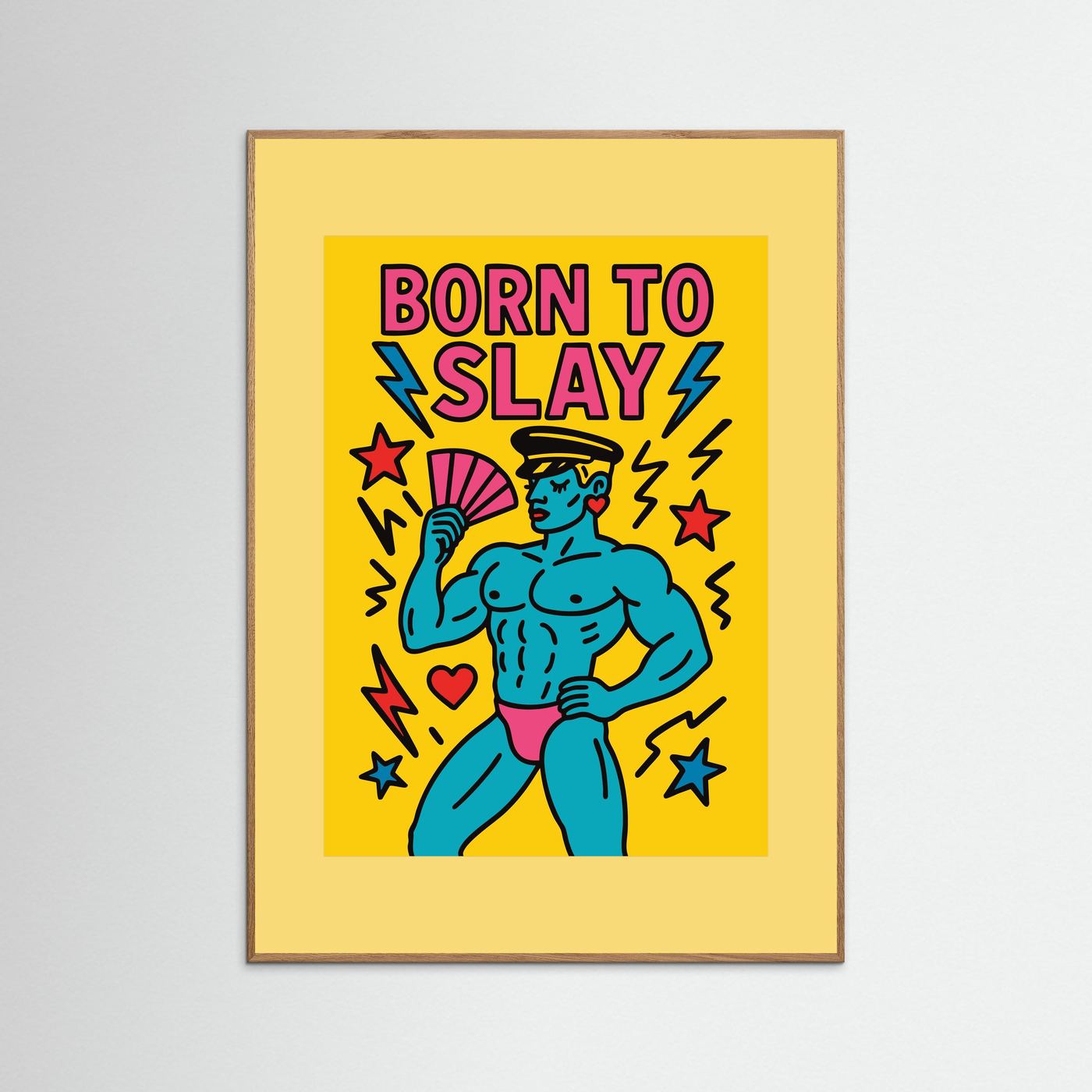 Born to Slay | Fine Art Paper