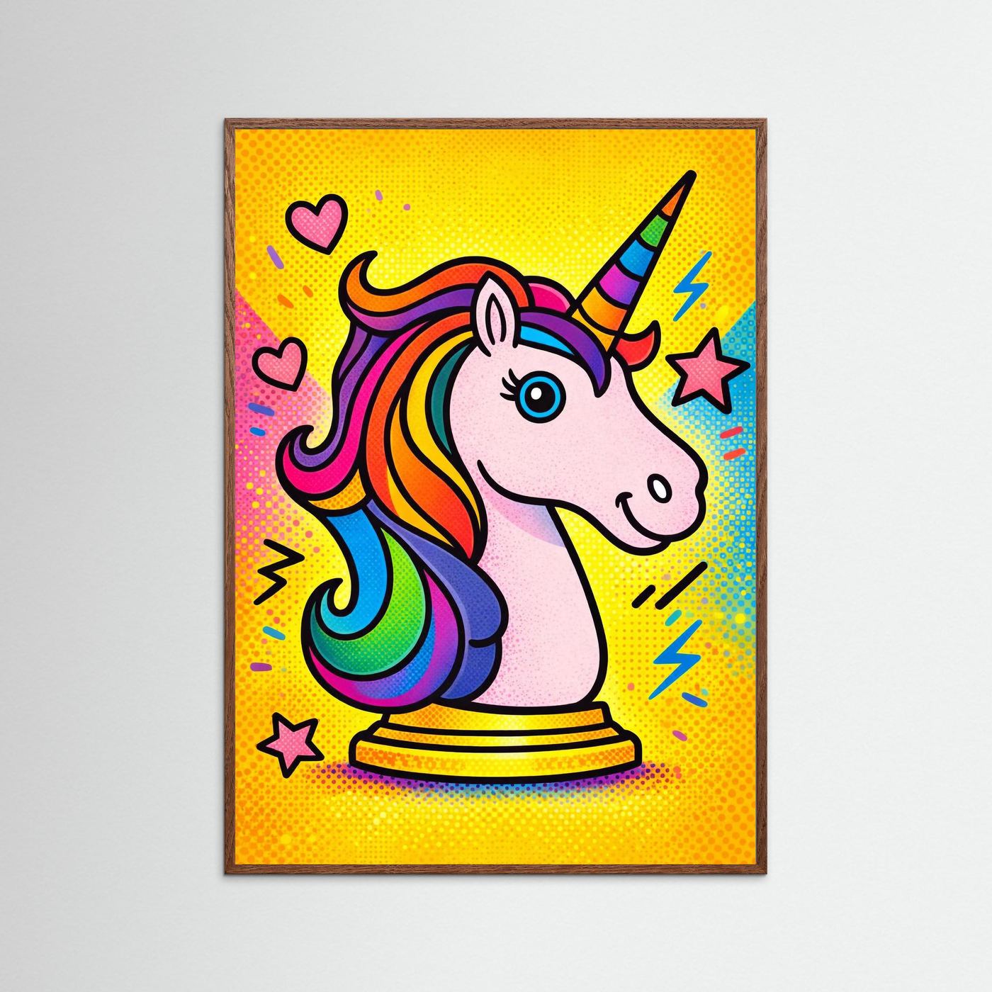 Be More Unicorn (Halftone Ver.) | Fine Art Paper