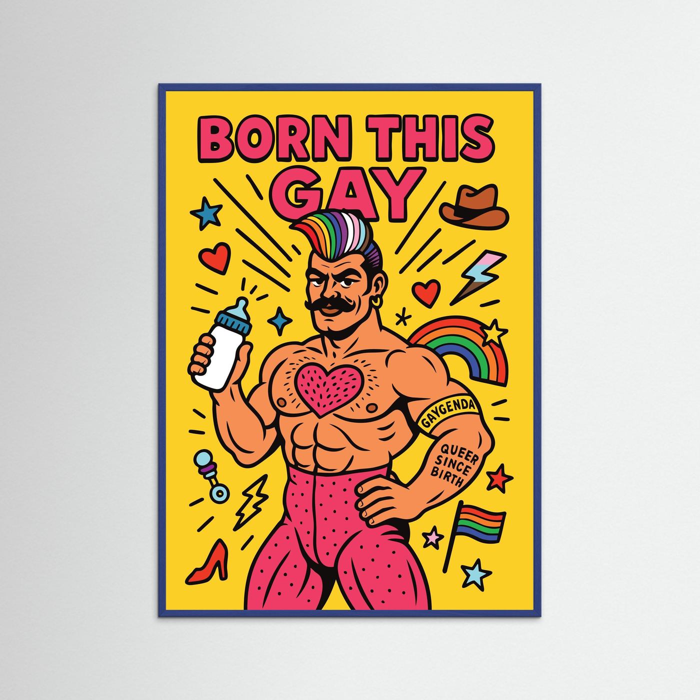 Born This Gay | Fine Art Paper