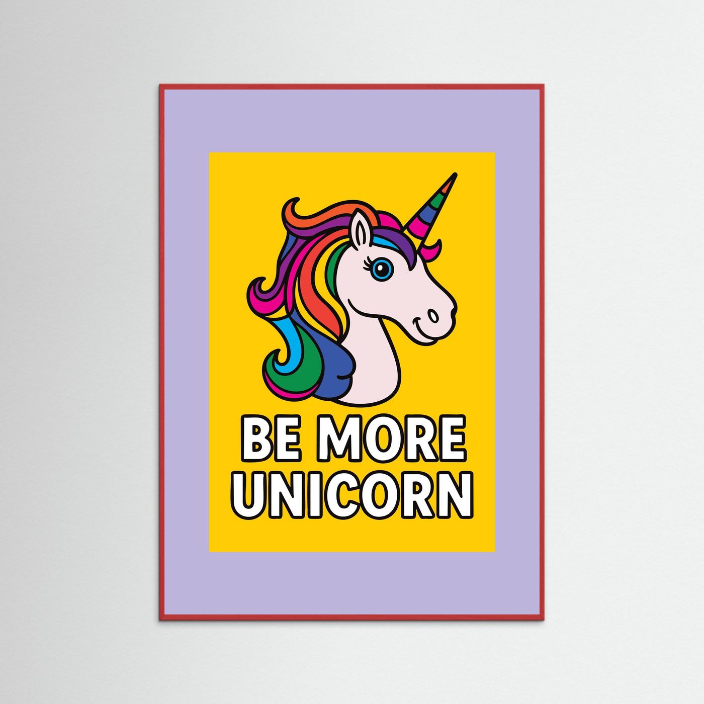Be More Unicorn | Fine Art Paper