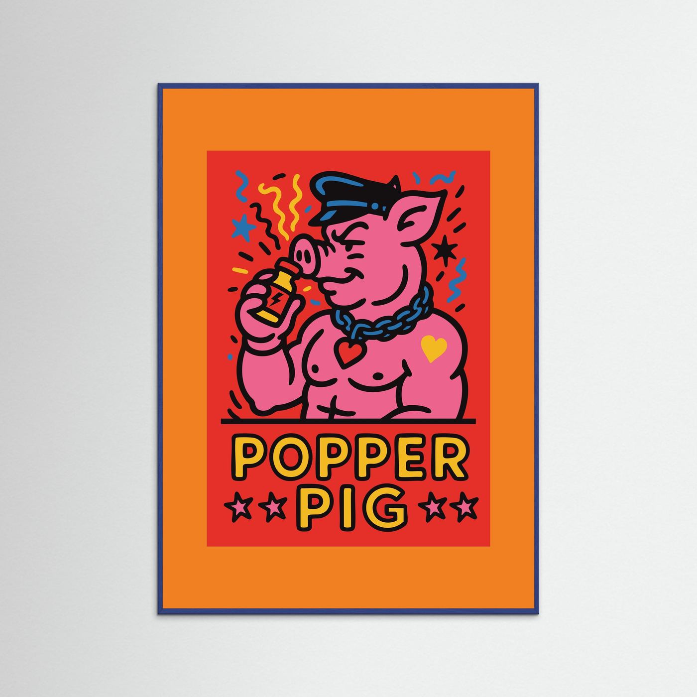 Popper Pig | Fine Art Paper