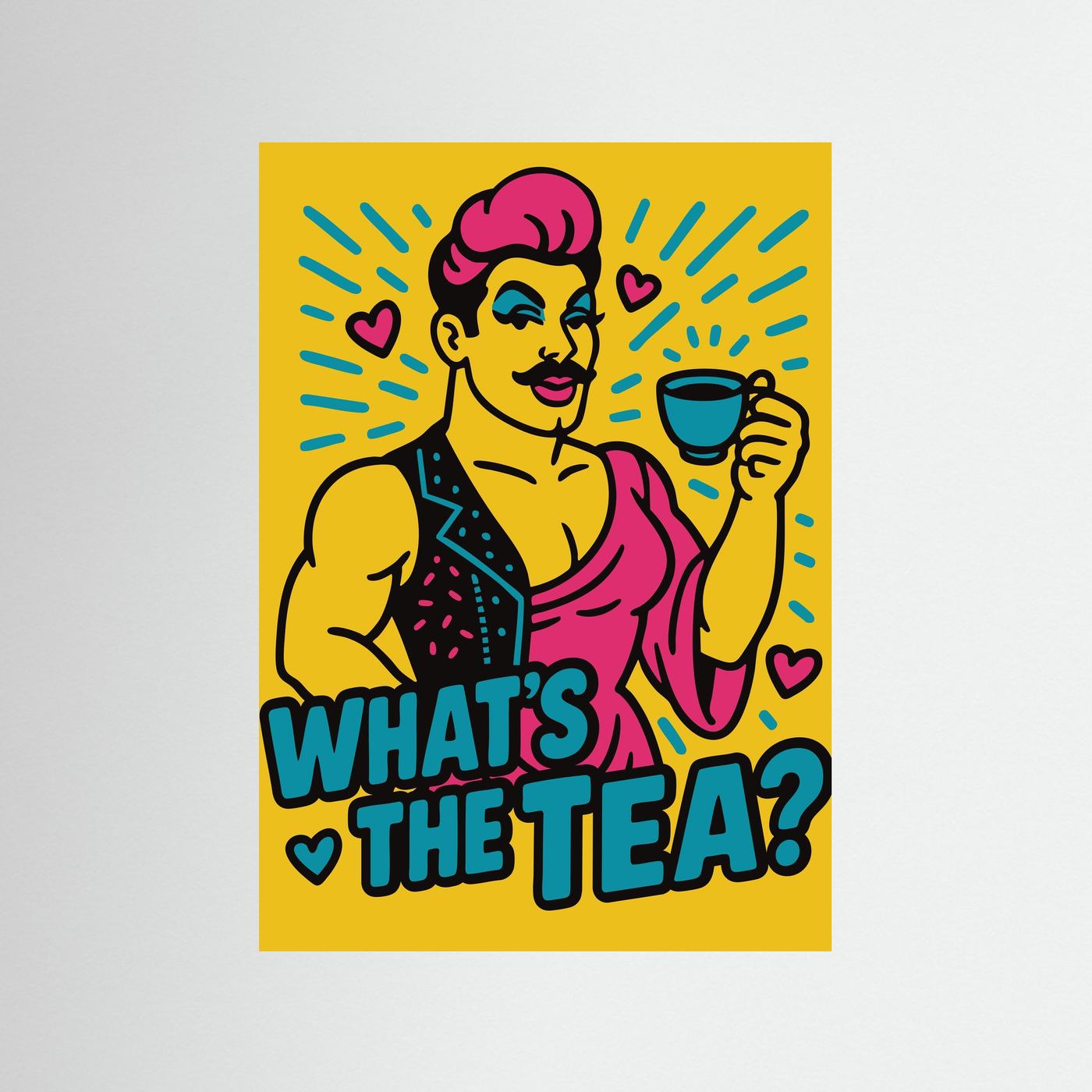 What's The Tea? | Fine Art Paper
