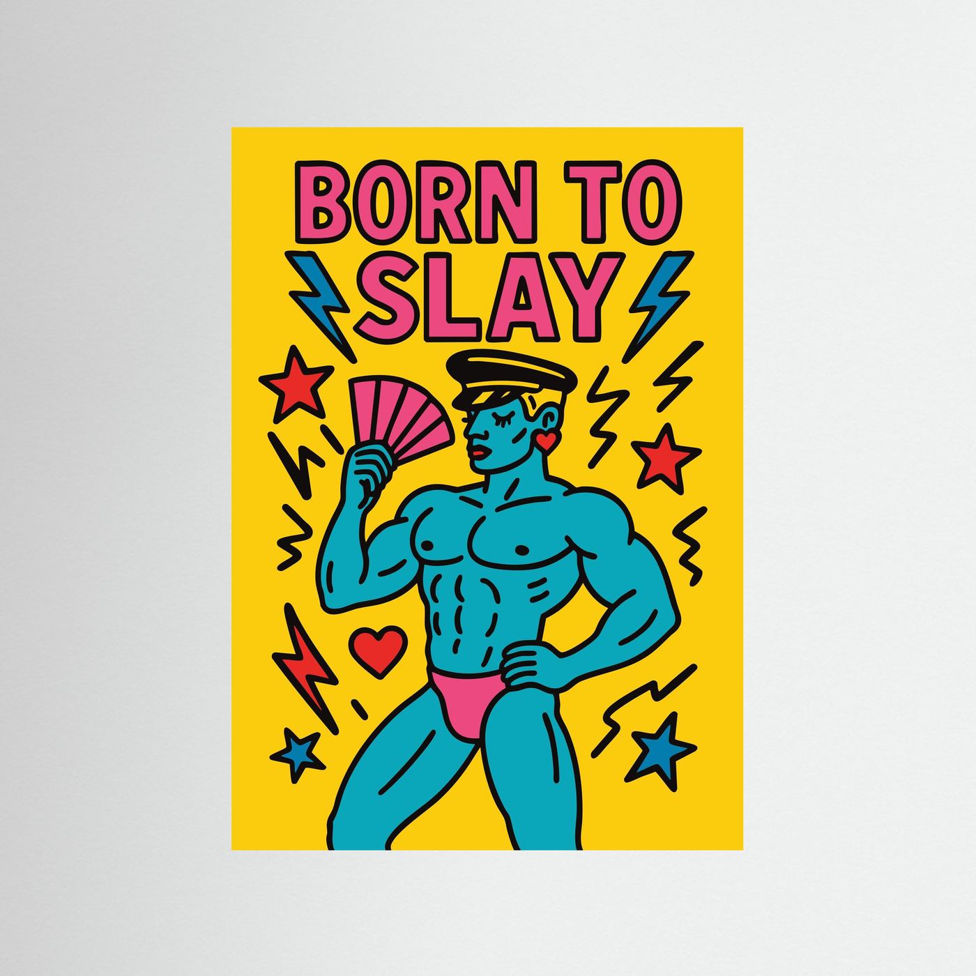 Born to Slay | Fine Art Paper